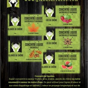 Concentrés liquides