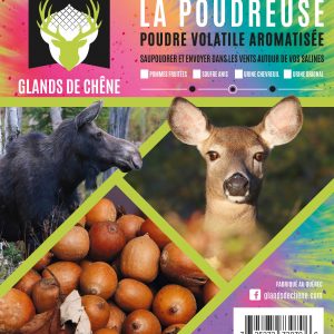 Poudreuse à l'urine d'orignal