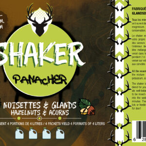 Shaker - Panacher Noisettes & Glands de Chêne